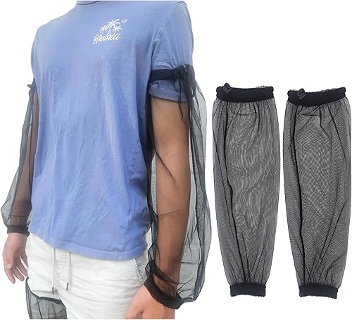 Mangas de mosquitera, protege tus brazos de mosquitos, insectos, mosquitos, moscas y no se transparentan cuando haces actividades al aire libre