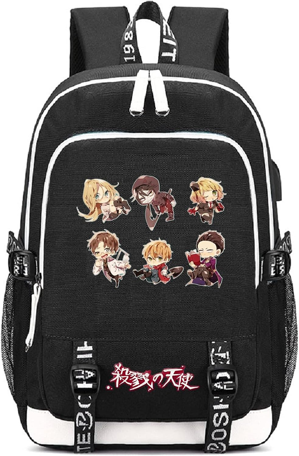 ISaikoy Anime Angels of Death Cosplay Backpack Bookbag Daypack School Bag Shoulder Bag
