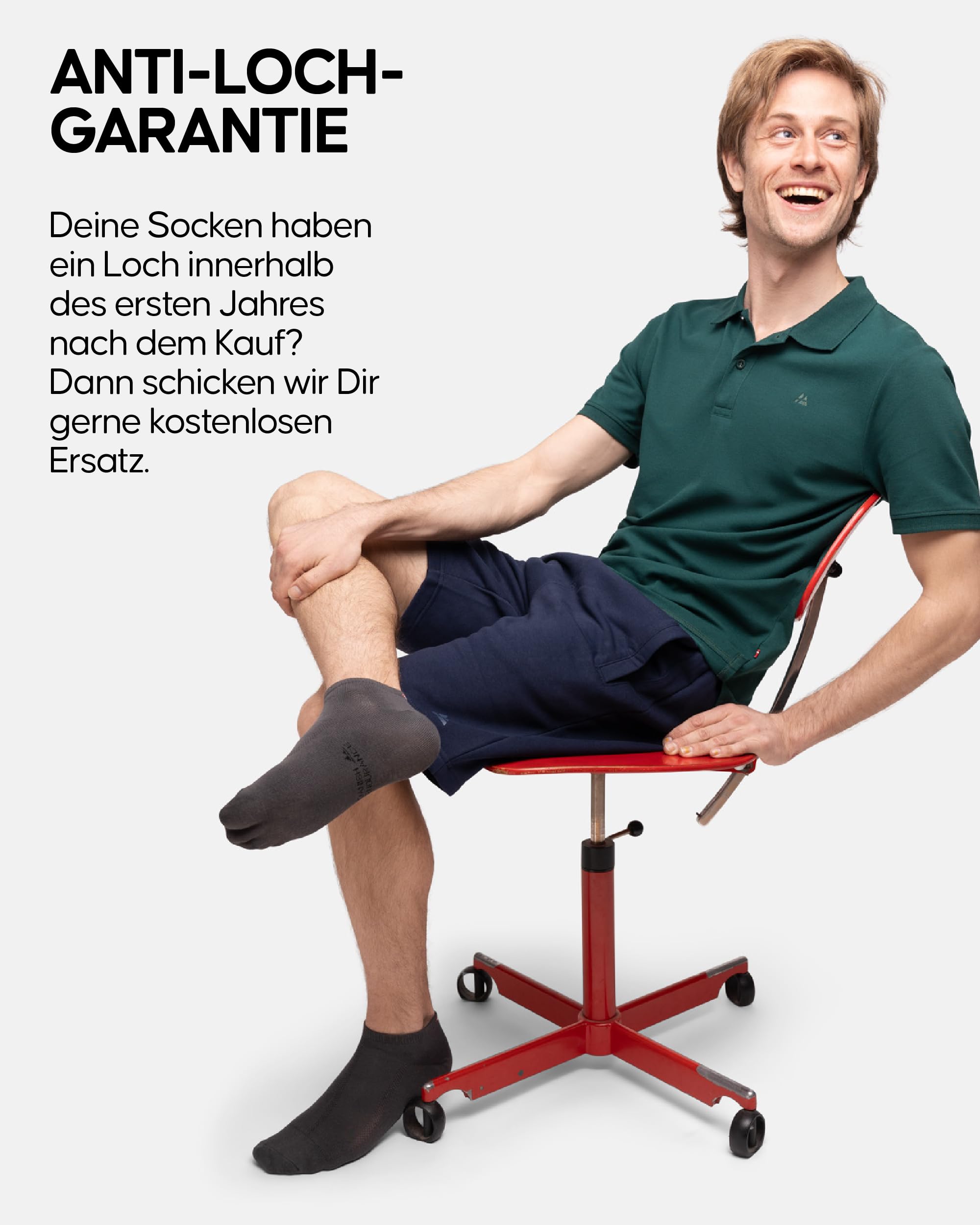 DANISH ENDURANCE 6 Paar Bambus Sneaker-Socken, Kurze Sommer Bambus Socken, Ultraweiche Halbsocken, Atmungsaktiv & Leicht, Damen & Herren