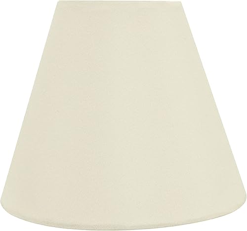 Miniatura 2 de Aspen Creative 32123-2A - Juego de lámparas de araña con clip con forma de imperio pequeño (paquete de 2), diseño de transición en marfil, 6