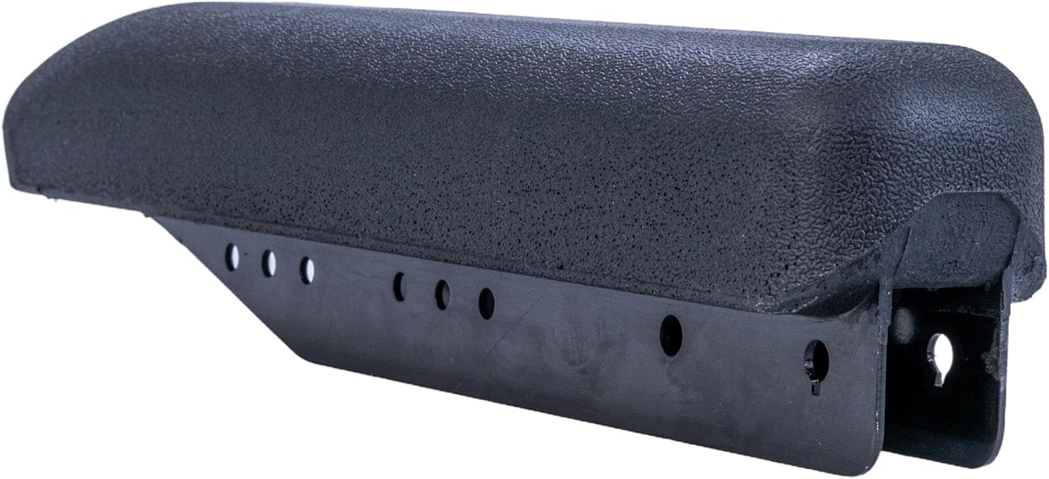 AlveyTech Full Length Urethane Armrest Pad for Invacare Power Chairs - Replacement Black 15" Power Chair Arm Rest Pads, Left or Right, for Invacare Pronto (M41-M94) with SureStep Models (1139924)