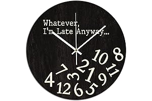 Whatever Clock: Punctuality with a Quirky Twist