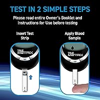 Vista 5 de TRUE METRIX TRUE METRIX - Tiras de prueba de glucosa en sangre de autocontrol, paquete económico, 200 unidades (2, cajas de 100 unidades)