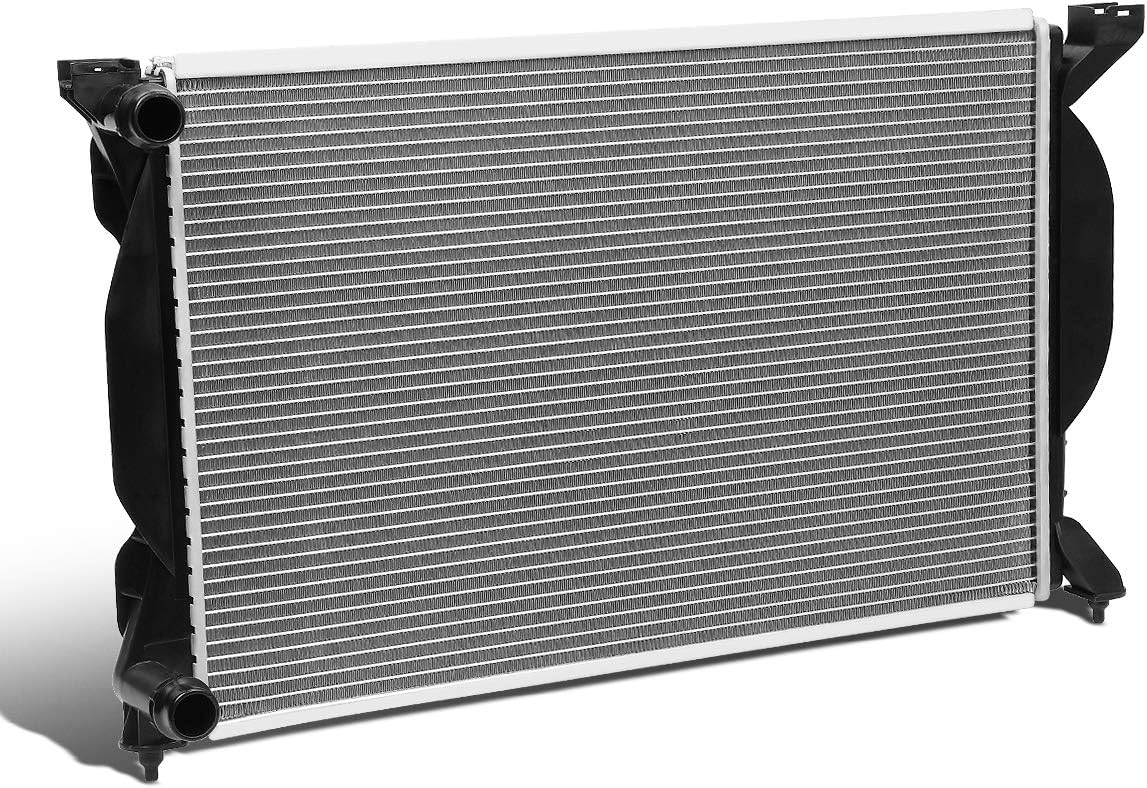 Auto Dynasty Radiator Compatible with 1997-2004 Audi A4 VW Passat 1.8L 2.8L MT, DPI 2557 Factory Style 1-Row Cooling Radiator, Aluminum Core