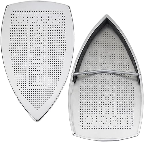 FQTANJU Cubierta protectora de hierro para SilverStar Brand ES-85-AF – Funda de aluminio para zapatos de plancha de vapor con diseño ventilado