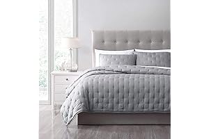 Chezmoi Collection Milo Bamboo Quilt Queen
