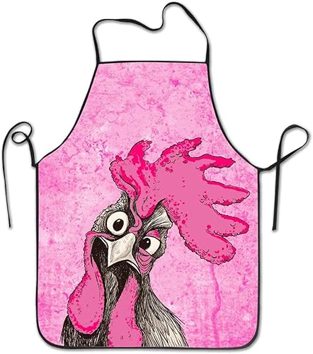 YISHOW Adjustable Kitchen Chef Apron Extra Long Ties,Commercial Men & Women Bib Apron