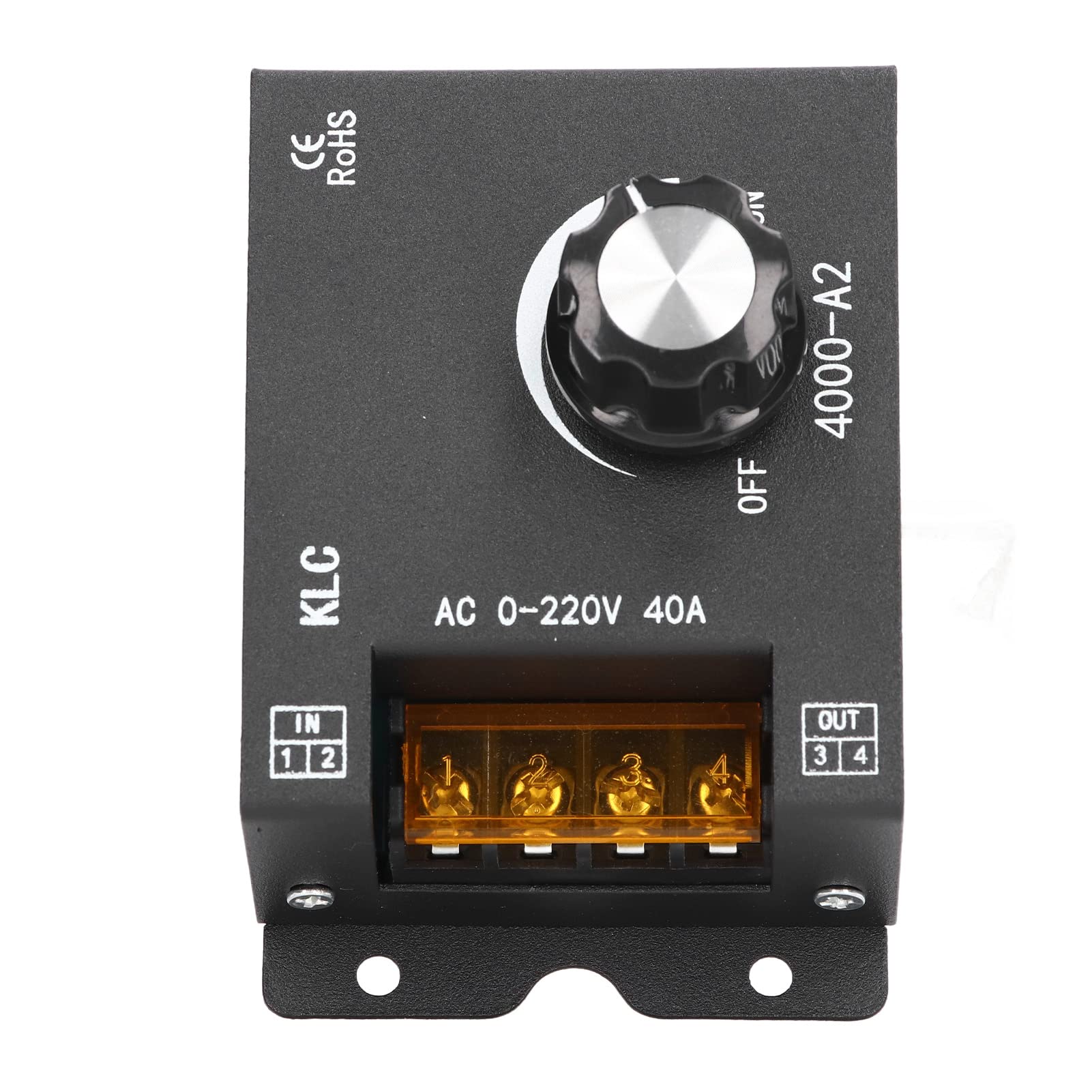 Voltage Regulator, SCR Controller Aluminium Alloy Shell 4000W 220V Safe Working Wide Application for Home-image-18