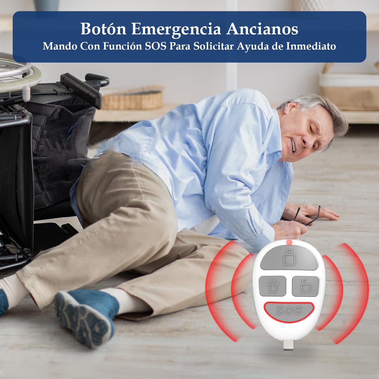 YISEELE Alarma para casa: Kit Alarma casa 5 GHz WiFi - con Reloj y App Gratis - Completo 1 Sirena 125dB - 6 Sensores Puerta/Ventana - 2 Mandos - 1 Central - Compatible con Alexa y Google Home