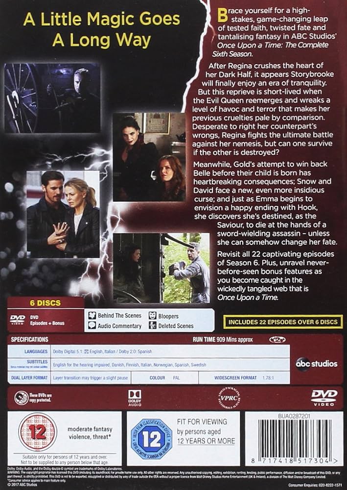 その他 Once Upon a Time [DVD] [Import] Amazon.co.jp: Once Upon A Time Season 6 [DVD PAL](Import) : DVD