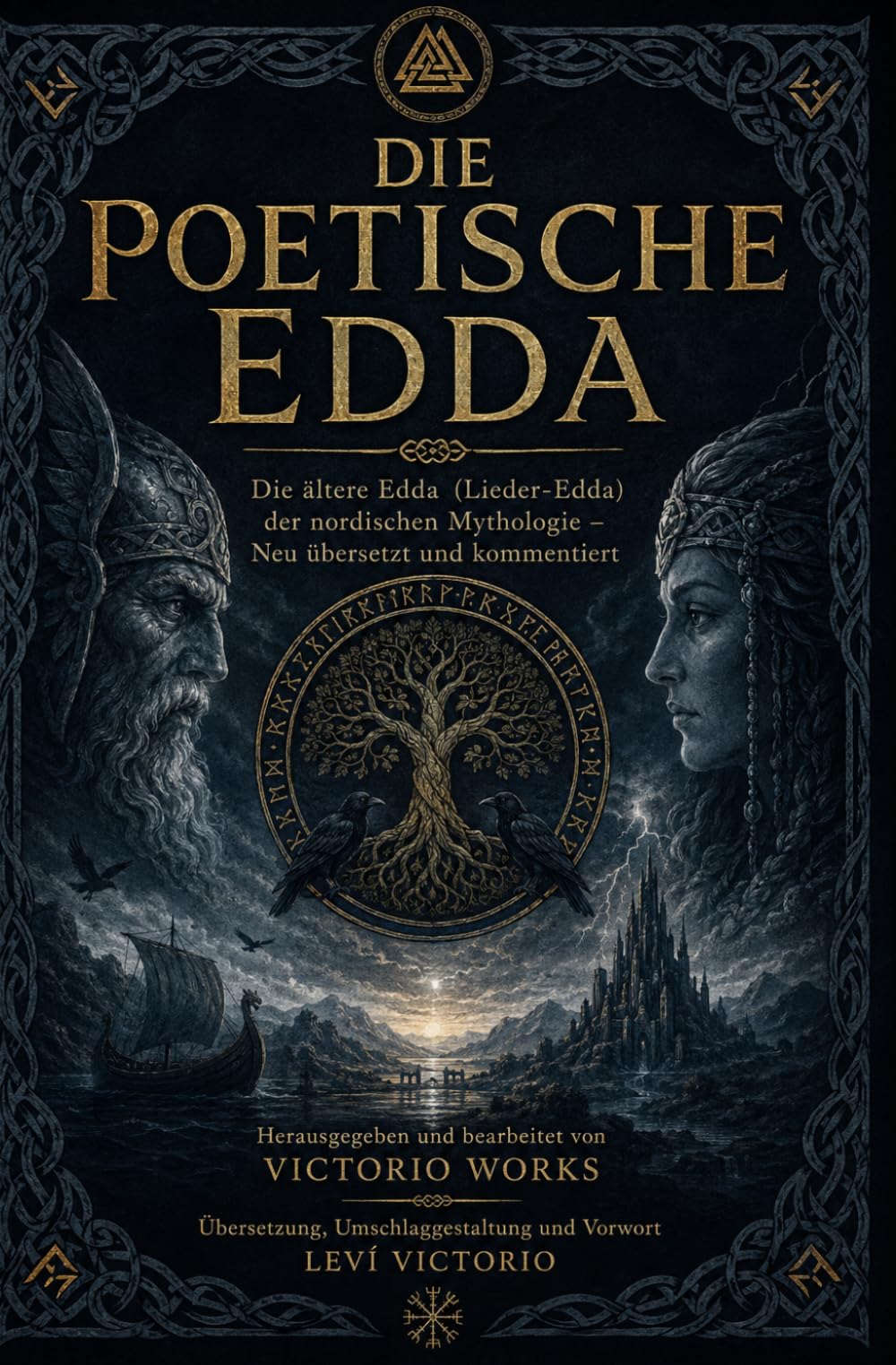 Die Poetische Edda: Die ältere Edda (Lieder-Edda) der nordischen Mythologie – Neu übersetzt und kommentiert
