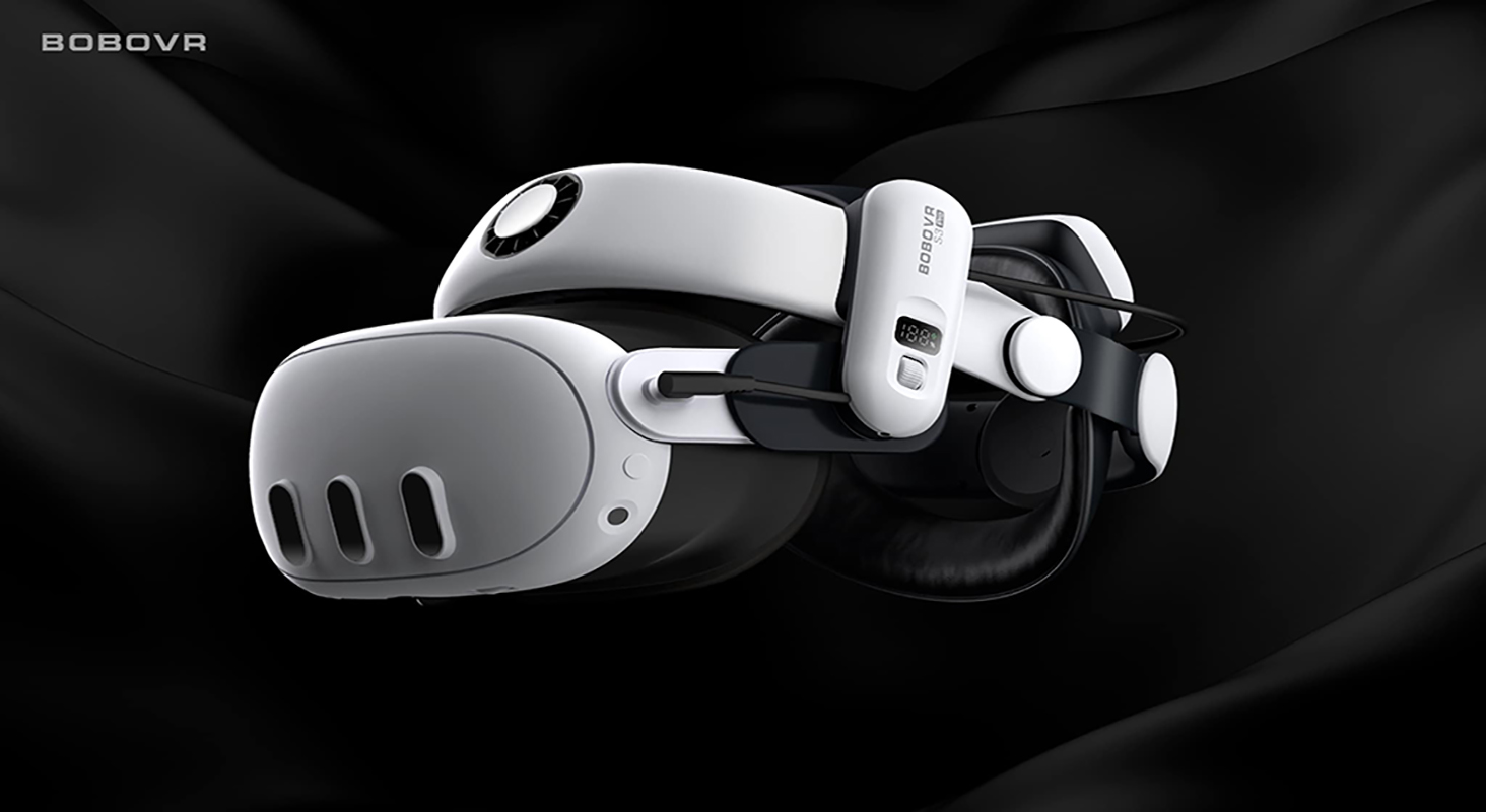 BOBOVR S3 Pro Strap mit Akku Kompatibel mit Meta Quest 3/Quest 3S
