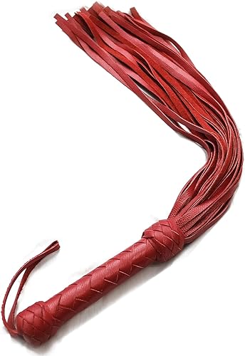 Miniatura 43 de Látigo de caballo suave hecho a mano, herramientas de cuero genuino de 19.7 y 27.6 pulgadas, esencial para entrenamiento y equitación ecuestre