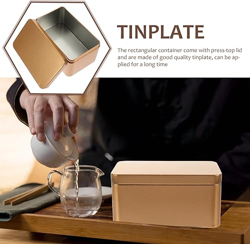 Miniatura 2 de NUOBESTY Caja Tarjetas de regalo Regalos de comida a granel Mini tarro Caramelo Japonés Bolsas de té a granel Latas de cocina con tapas Latas de