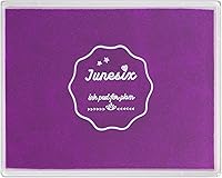 Vista 8 de Almohadilla de tinta, almohadilla de tinta lavable de 5 x 4 pulgadas para niños, color rojo