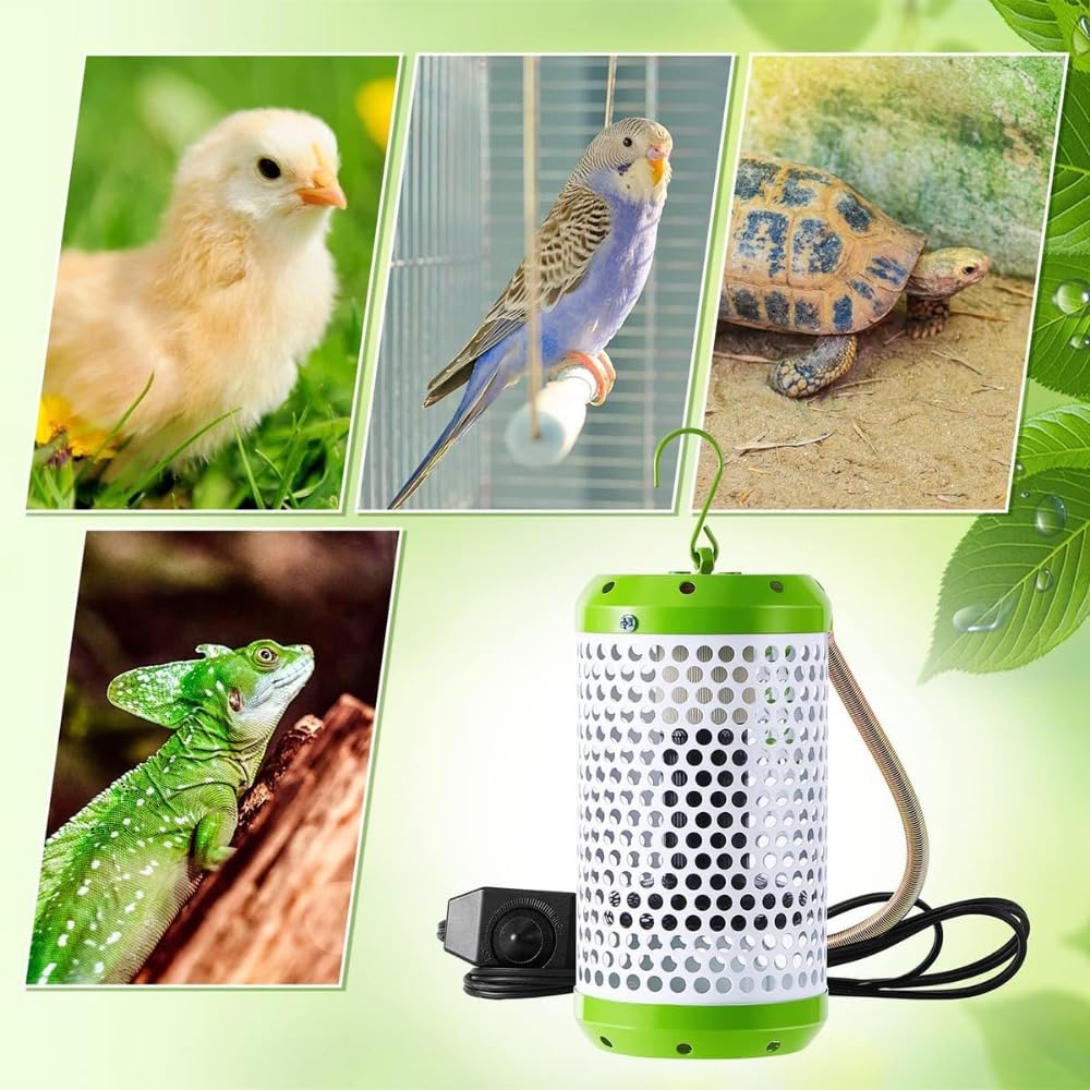 Amazon.co.jp: 保温電球カバー付 鳥ヒーター 100W 暖房器具 とり暖寄り