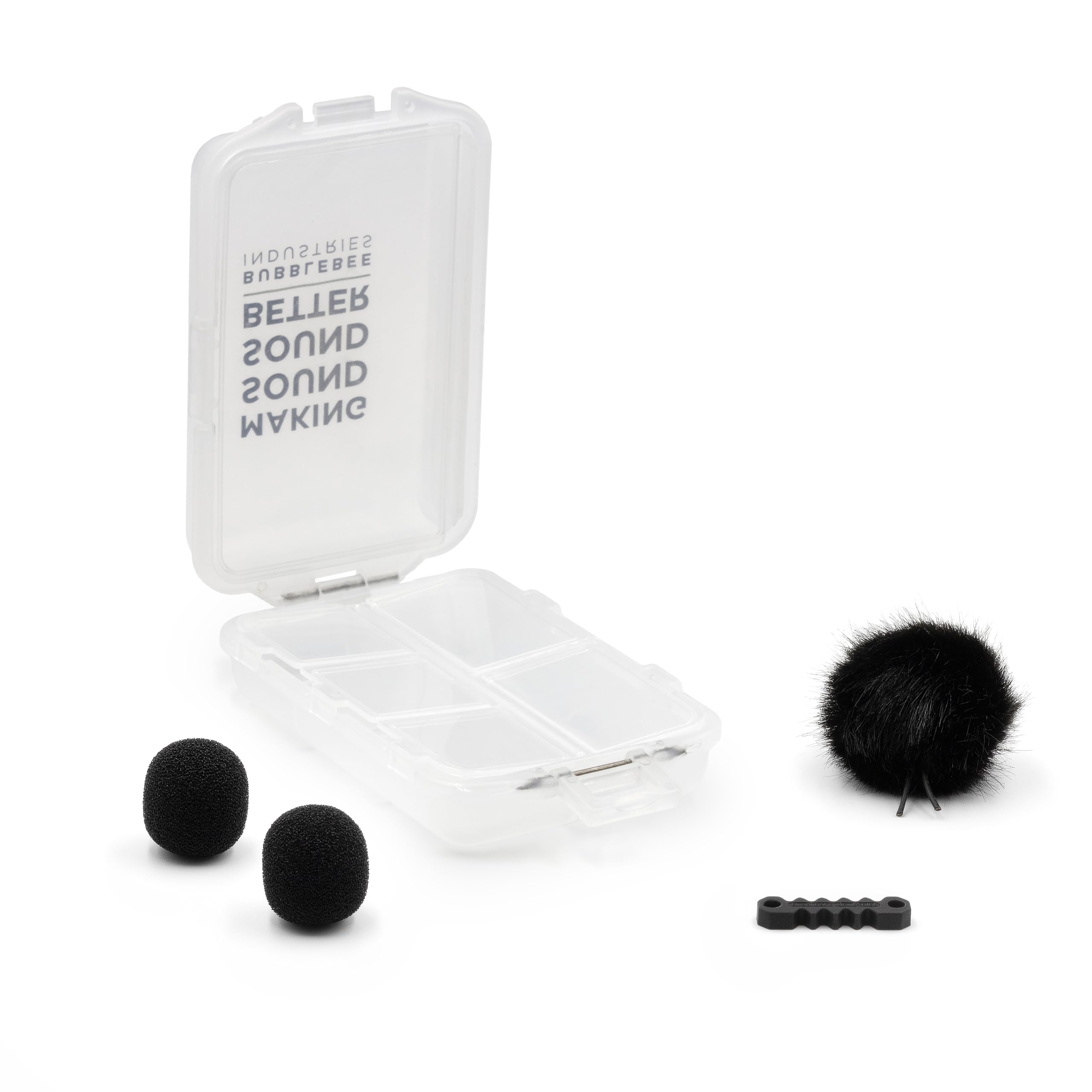 RODE - Kit de protección contra el viento para micrófono Lavalier, incluye protección contra el viento peludo, espuma de micrófono y más, perfecto para creadores de contenido, videógrafos y cineastas,
