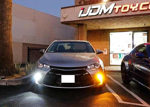 Miniatura 4 de iJDMTOY (2) 42-SMD luces LED de alta potencia de circulación diurna/kit de conversión de luces de señal de giro para Toyota Camry Le se o edición