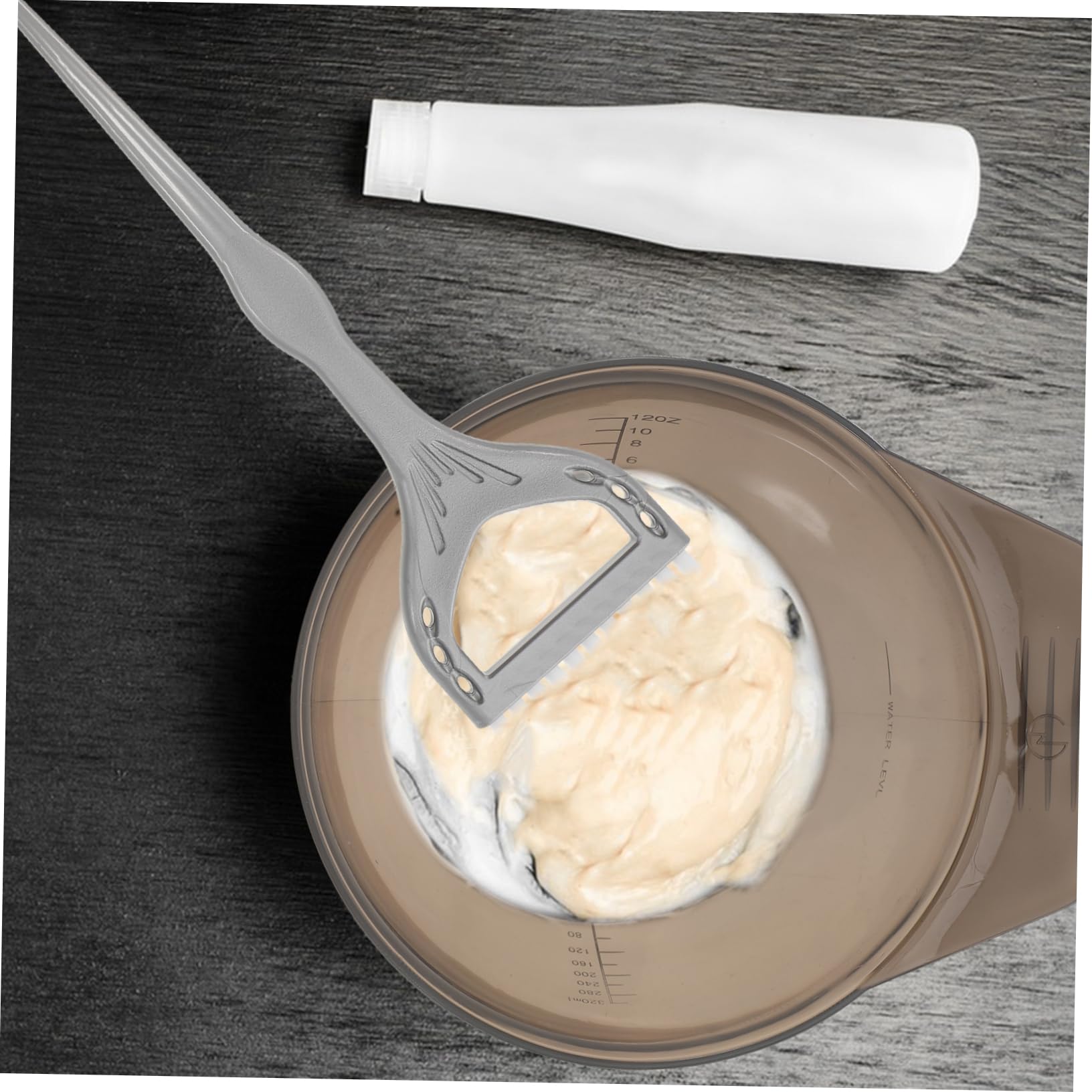 FOMIYES Hair Coloring Bowl Brush Comb Set Hair Dyeing Tools Kit 3pcs Essential