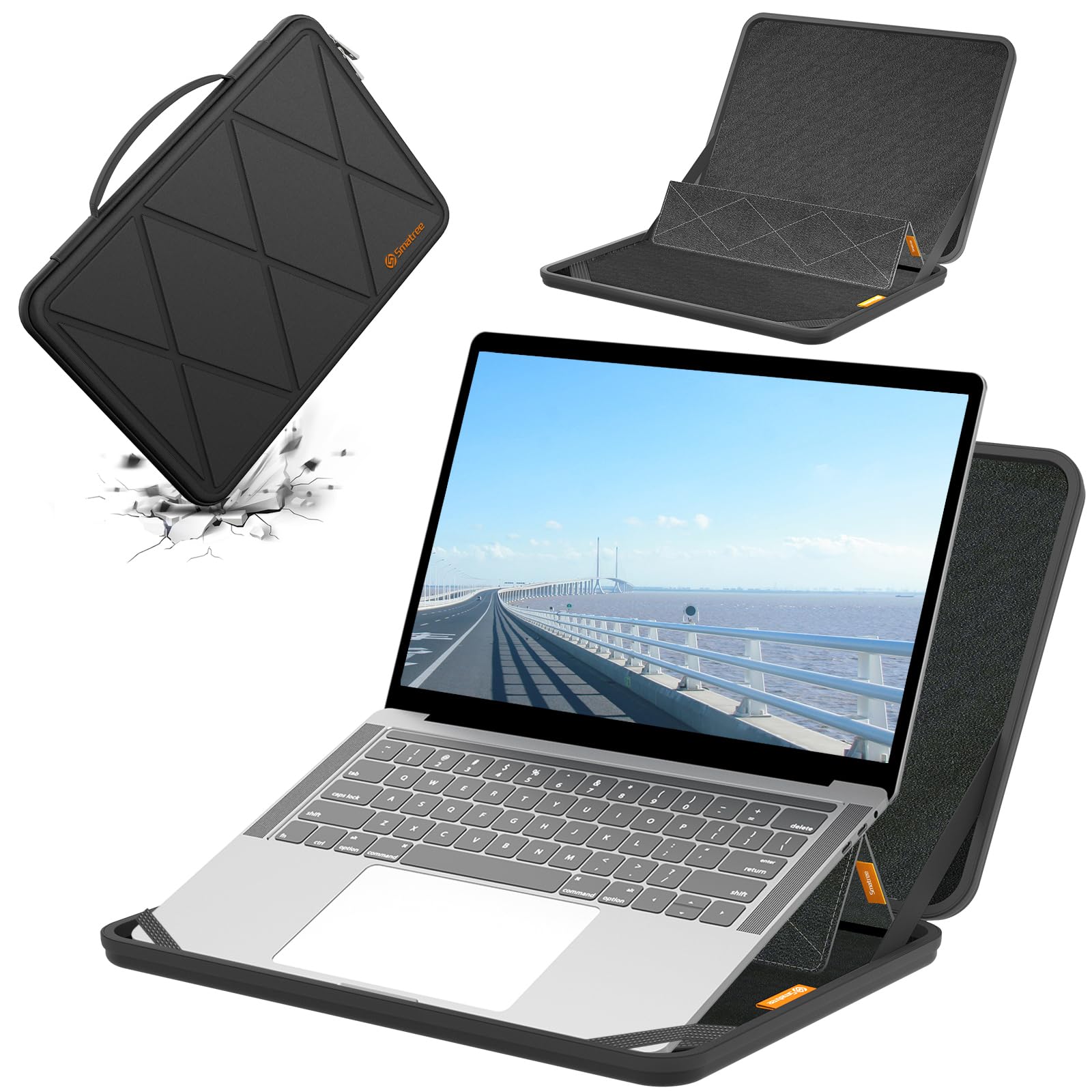 Smatree MS106 Protección rígida 16 Pulgadas Funda para portátil Compatible con Lenovo ThinkPad P16v Gen 2/1, para GIGABYTE G5 KC/GD/KD/MD