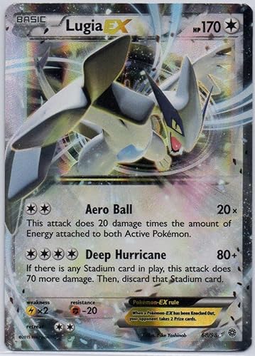 Tarjeta Pokémon Lugia EX (68/98), Ancient Origins, Holo