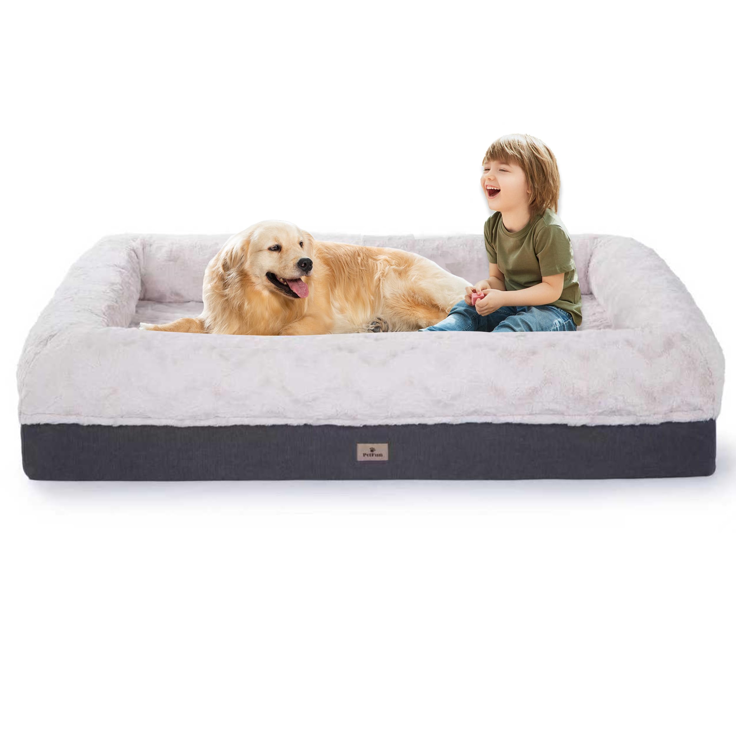 PetFun Jumbo Plus Memory Foam Dog Bed