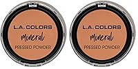 Vista 11 de L.A. COLORS Polvo Mineral Prensado, Tono Clásico CMP377