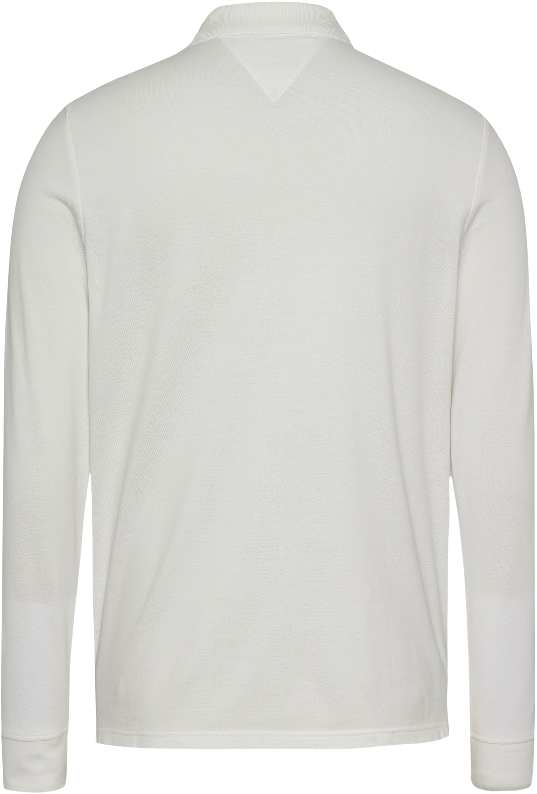 Tommy Jeans Uomo Maglietta Polo Maniche Lunghe Slim Packet in Cotone