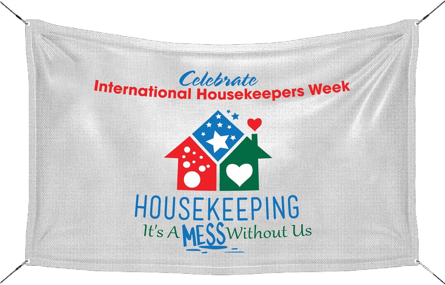 International Housekeepers Week 5' x 3' Banner to Honor Housekeeping Staff
