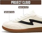 Project Cloud Sneakers for Women - Lace-up Shoes for Women Trendy Women Sneakers, Memory Foam Women's Fashion Sneakers Walking Shoes Women Footwear - Non-Slip Womens Shoes (Irita)