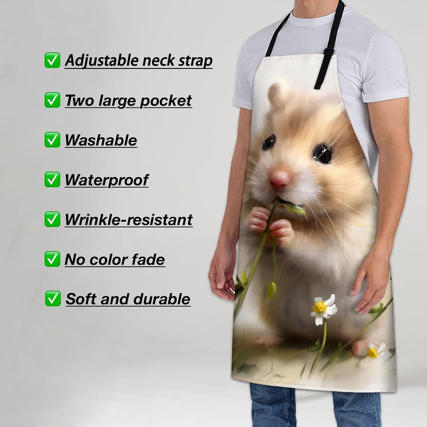 バスケットボールエプロン レディース メンズ 28x33インチ キッチンシェフエプロン ポケット2つ付き ポリエステル、ボールスポー