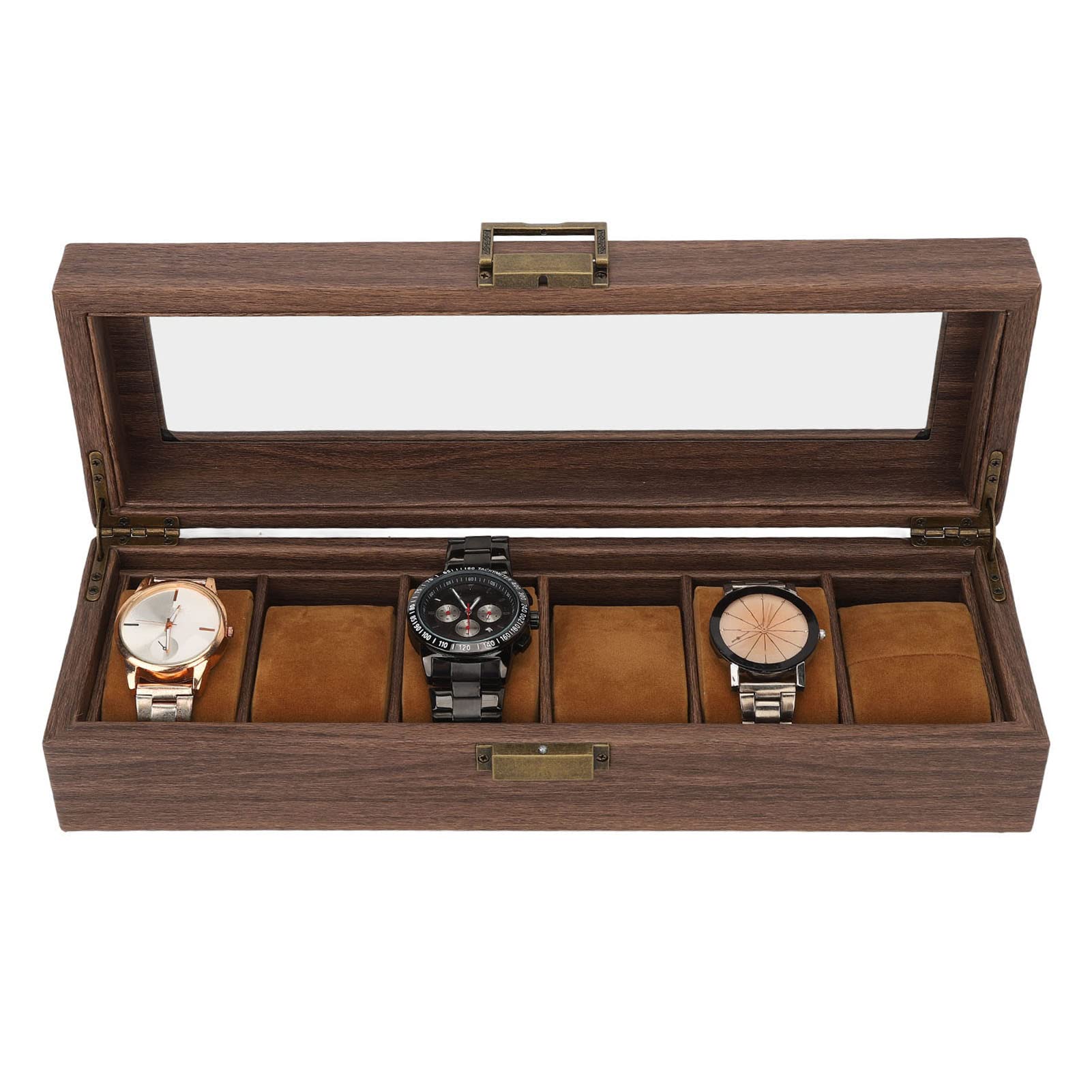 Boîte de Rangement pour Montres, Coffret de Verrouillable en