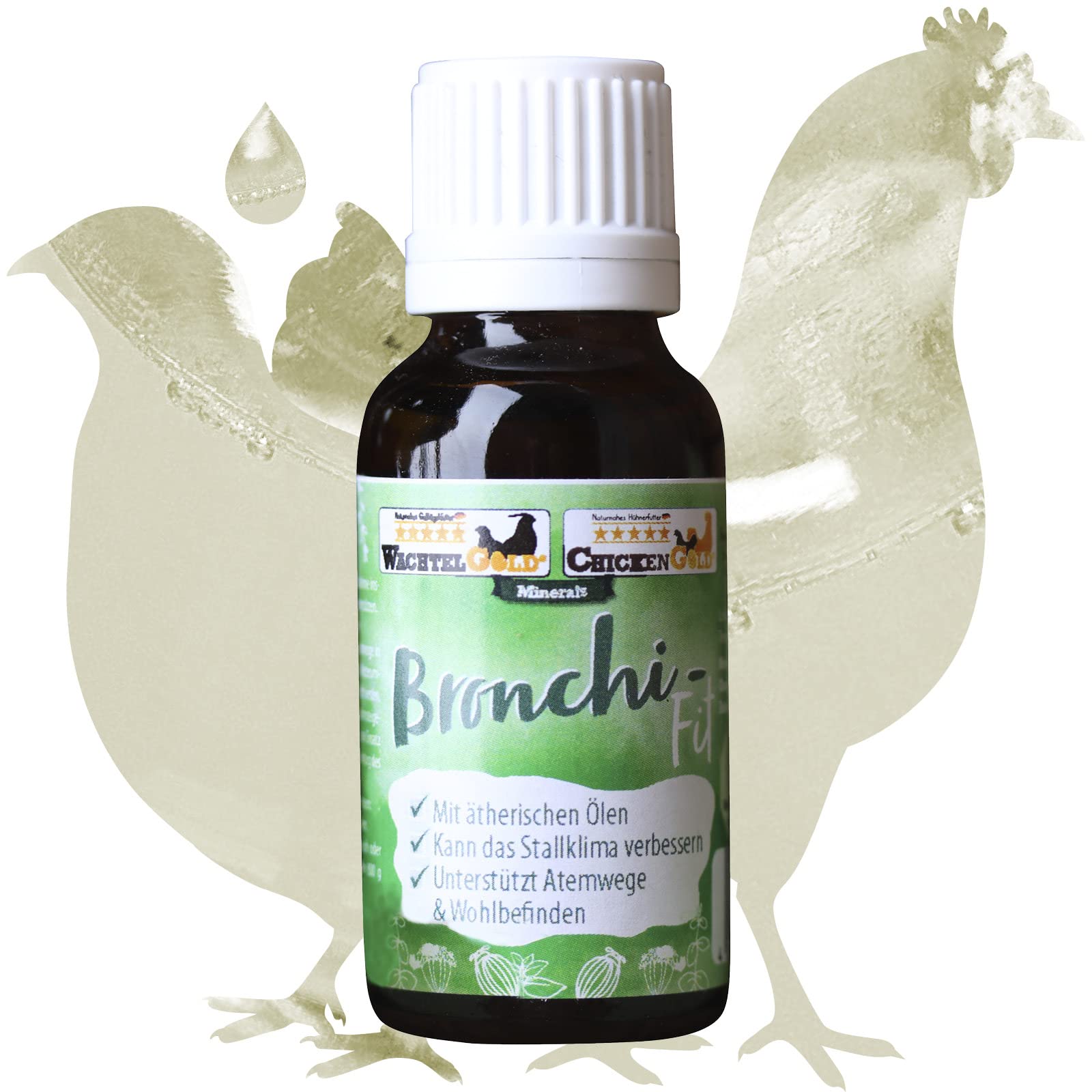 WachtelGoldBronchi-Fit 20 ml - to support the respiratory tract - with essential oils