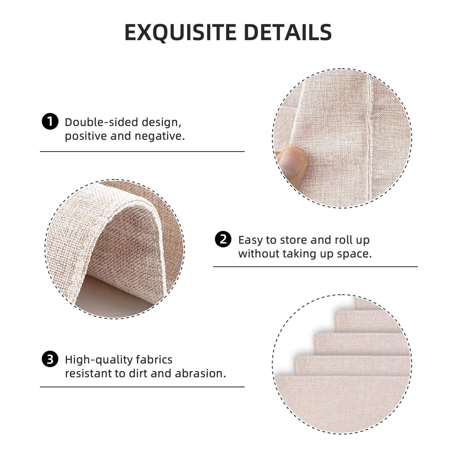 Set di 8 Colazione Stoffa 30x45cm, Natura Girasole Cotone e lino Tovagliette Americane Lavabili, Tovagliette Giallo Petali per Primavera Vacanze Cucina Feste, Pasqua