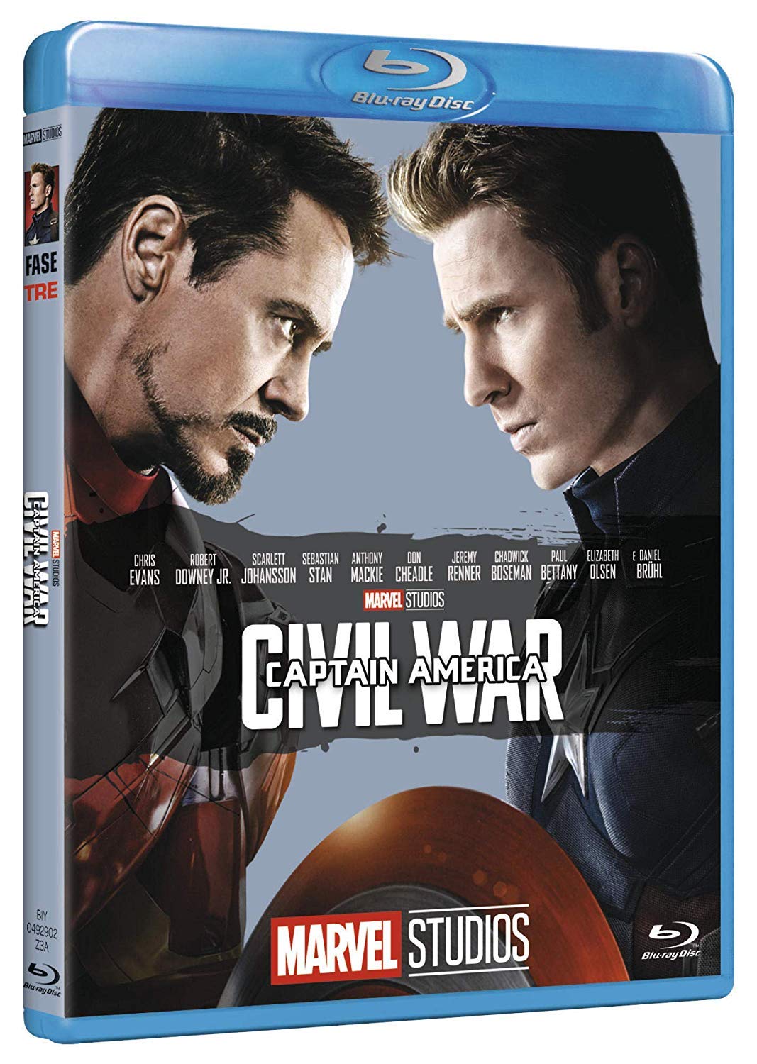 Captain America Civil War 10° Anniversario Marvel Studios brd
