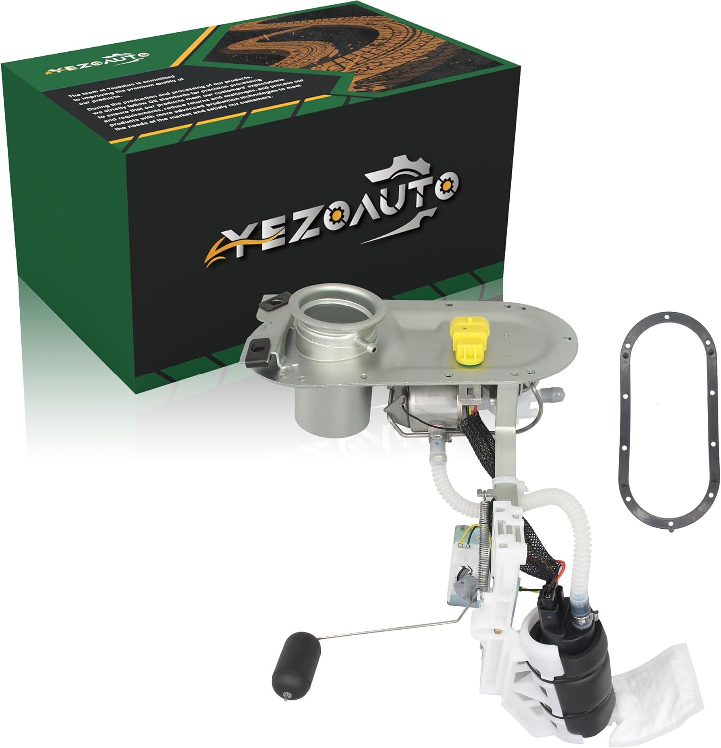 Fuel Pump Assembly with Tank Seal for Harley Davidson 2006-2007 Electra Glide All Models/Road Glide FLTR FLTRI/Road King FLHR FLHPI/Street Glide FLHX Replaces OE# 75126-06A