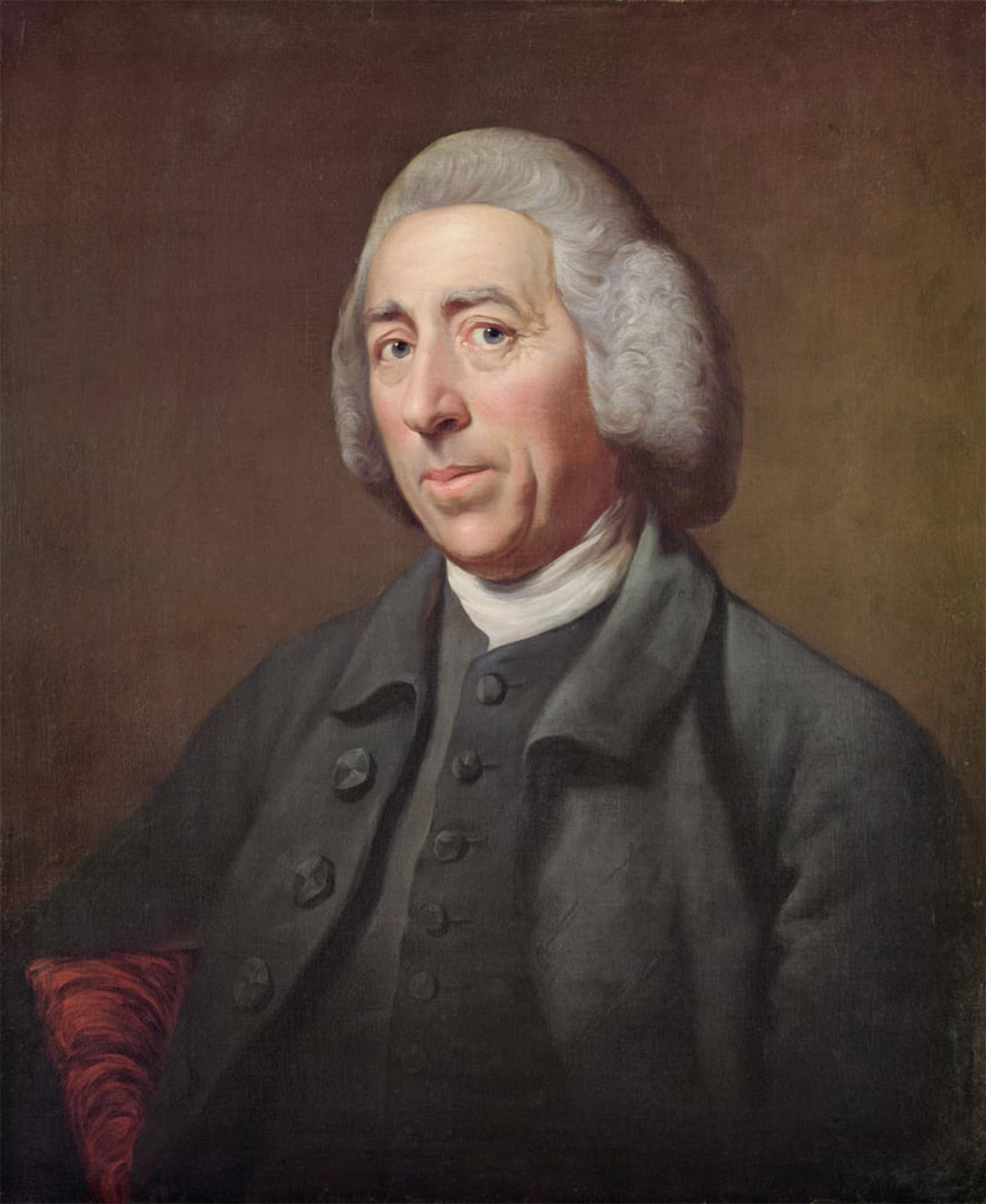 POSTERIIk Vintage Art Print Images Pictures Print Portrait of Lancelot Capability Brown by Nathaniel Dance Holland Modern Colour Posters for Office Home Decor 60x90cm