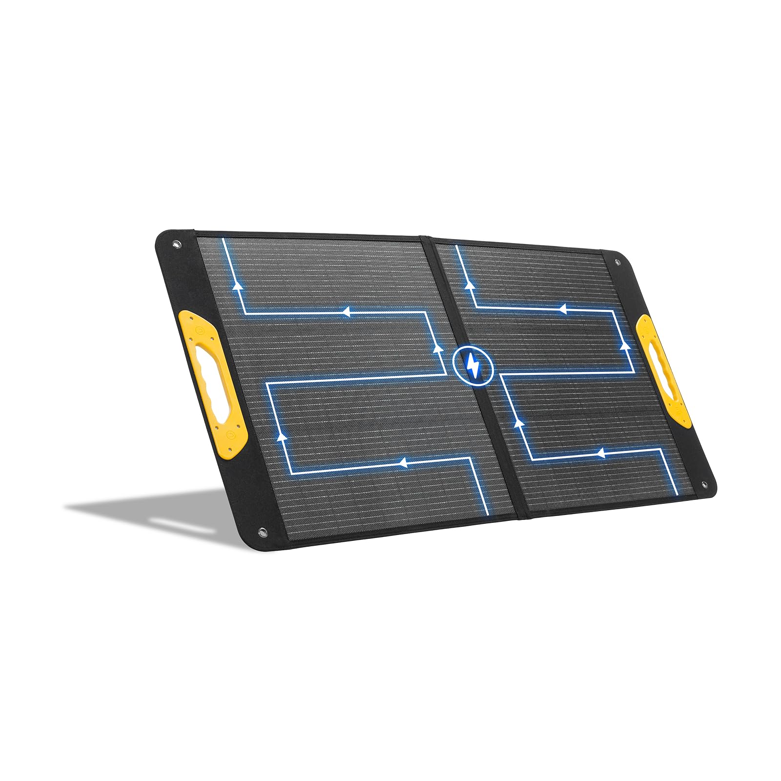 Amazon | BougeRV ソーラーパネル 太陽光パネル 100W 折りたたみ 【高