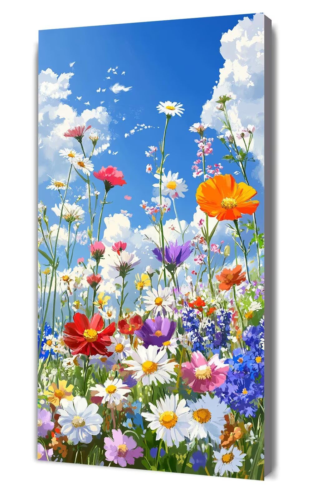 Malen Nach Zahlen Erwachsene Malerei ländlich, DIY Handgemalt Ölgemälde Kit für Anfänger und Erwachsene, Inklusive Knitterfreie Leinwand,Pinsel und Acrylfarben, Malen Nach Zahlen Dekor 60x120cm g-220