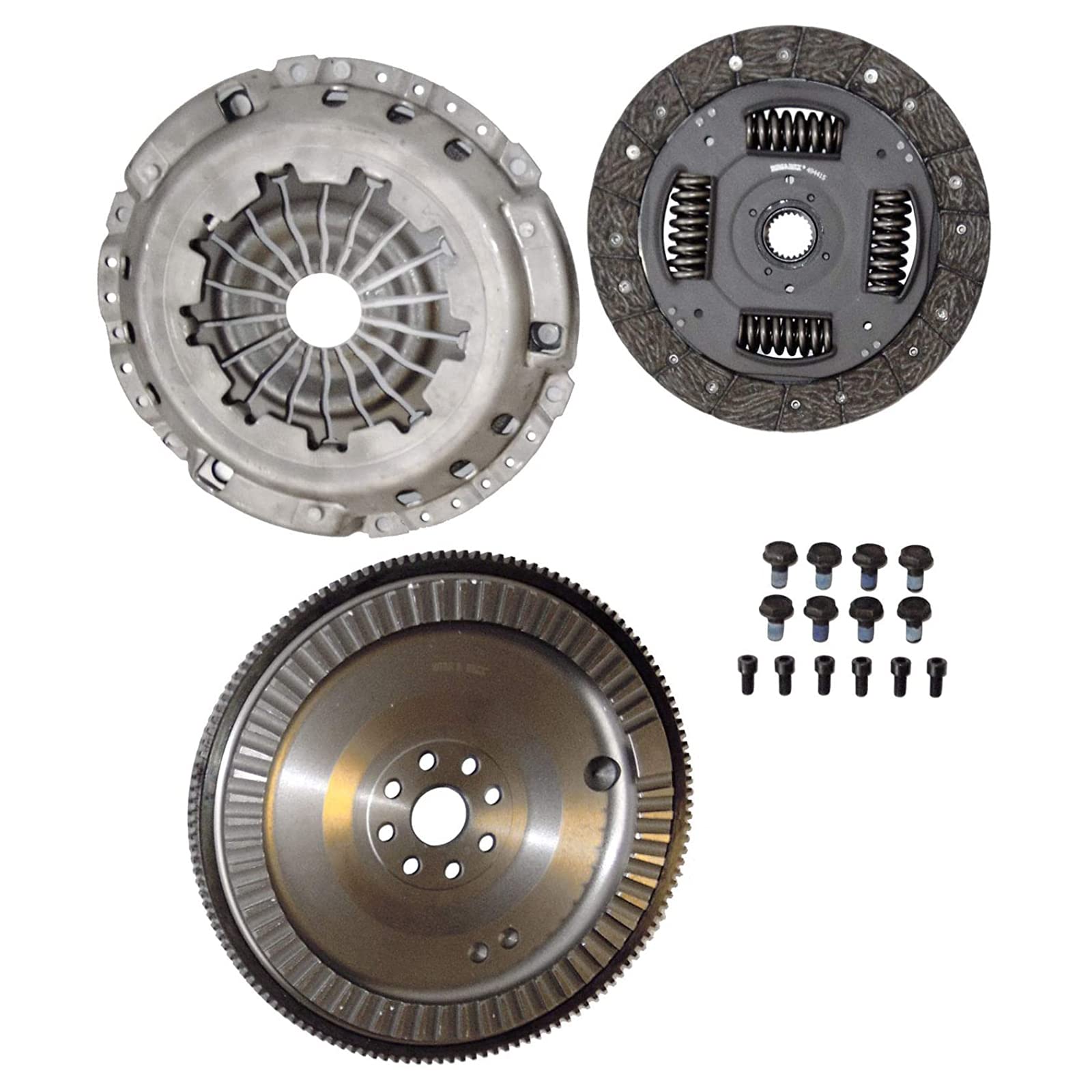 Partsline Kit d'Embrayage Rigide 3 Pièces compatible avec C-Max 1.8 TDCi