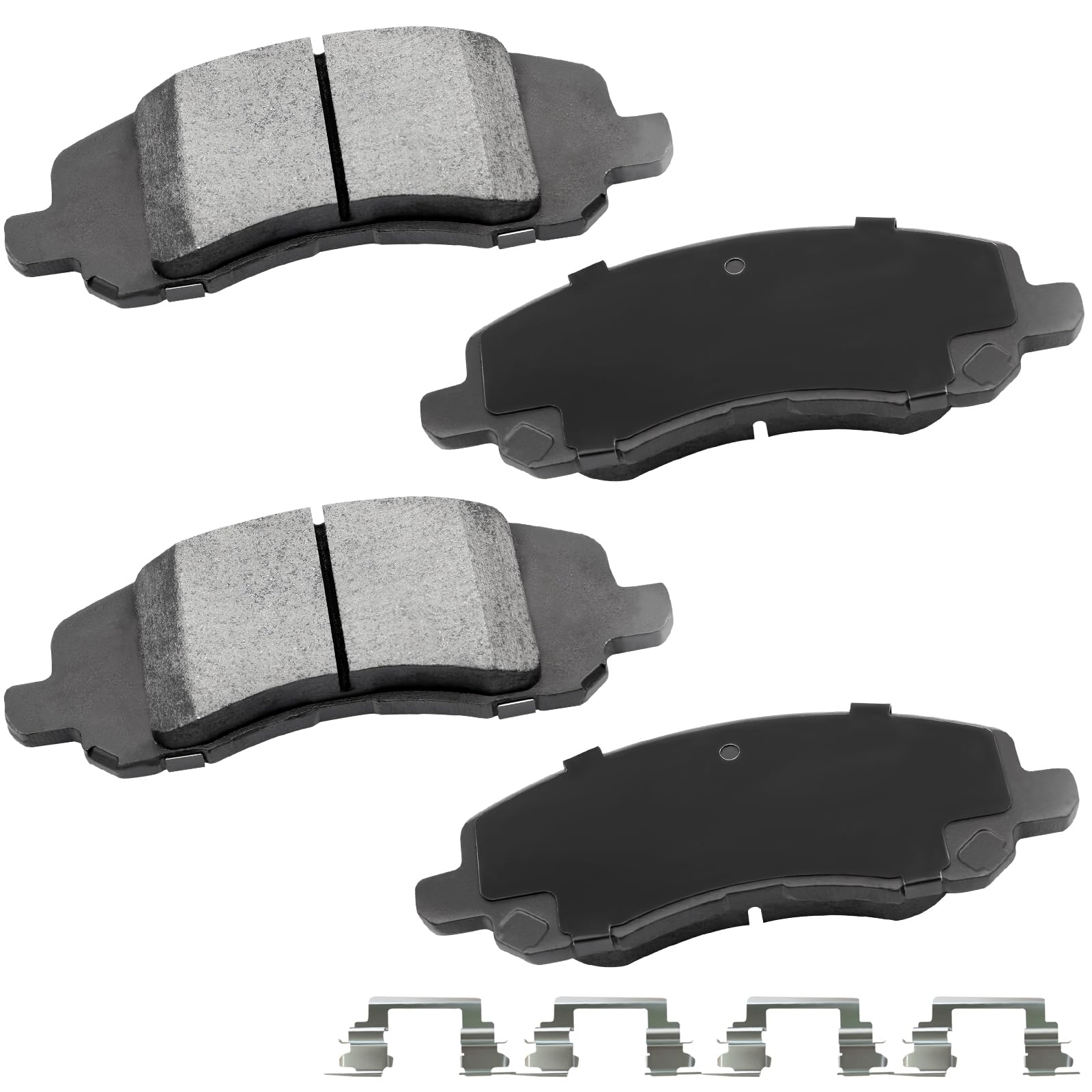 cciyu Professional Ceramic Front Brakes Pads Set fit For Chrysler 200,Sebring,For Dodge Avenger,Caliber,Stratus,For Jeep Compass,Patriot,For Mitsubishi Eclipse,Lancer,Outlander,Outlander Sport,RVR