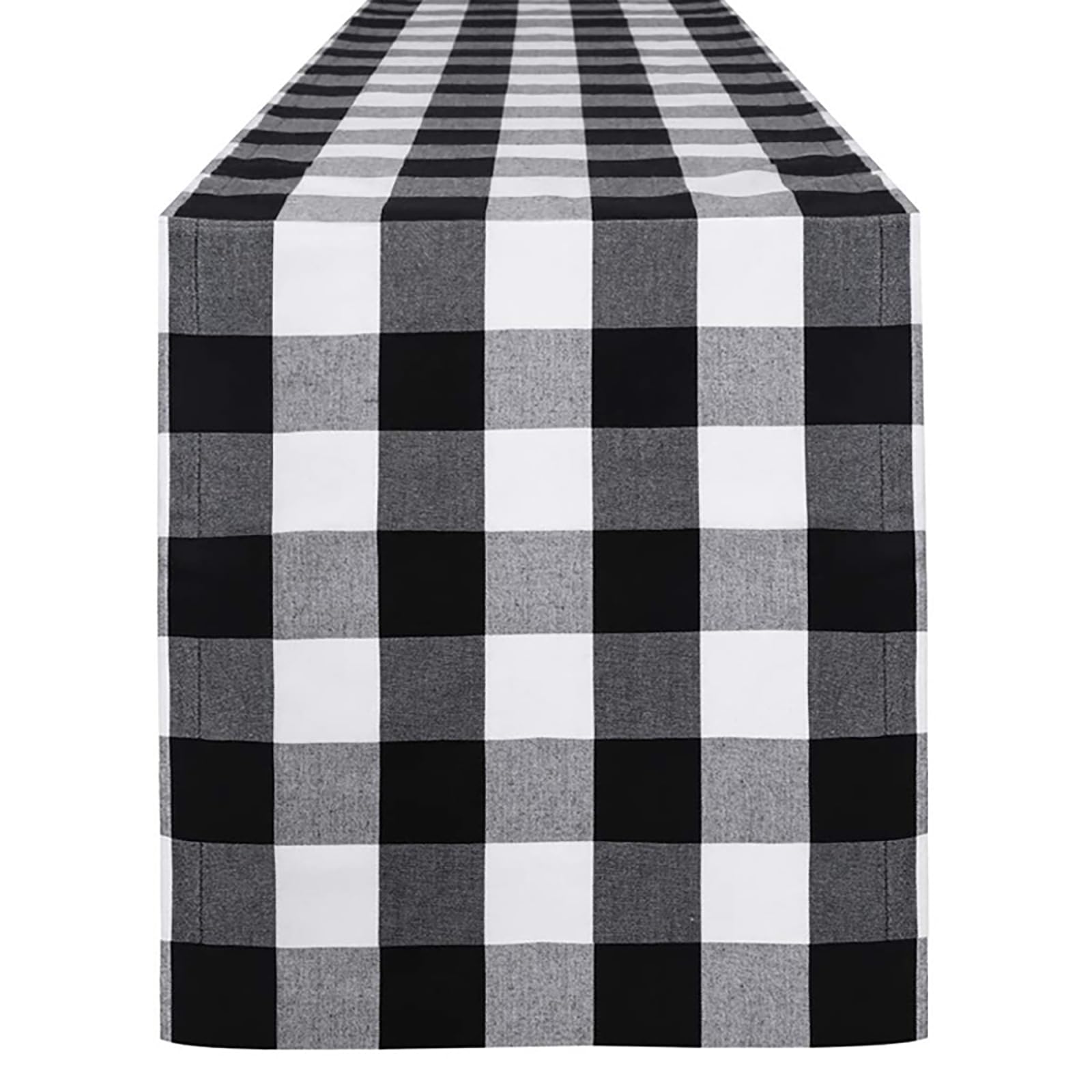 Nucelit Holiday Decoration TAblecloth with This Christmas Checkered Themed Table Runner for Parties and Gatherings Holiday Decorations
