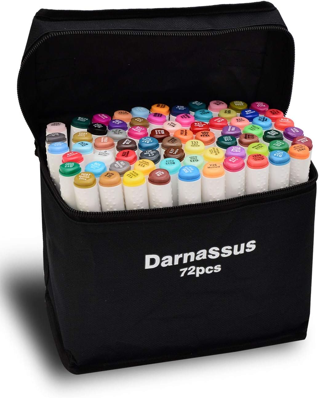 72pcs Colors Dual Tip Art Markers, Alcohol Based, Highlighter Pen, Sketch Drawing, Chisel/Fine Twin Tips, For Adult Coloring Markers, Triangular Shape 72pcs Colors Dual Tip Art Markers, Alcohol Based, Highlighter Pen, Sketch Drawing, Chisel/Fine Twin Tips, For Adult Coloring Markers, Triangular Shape