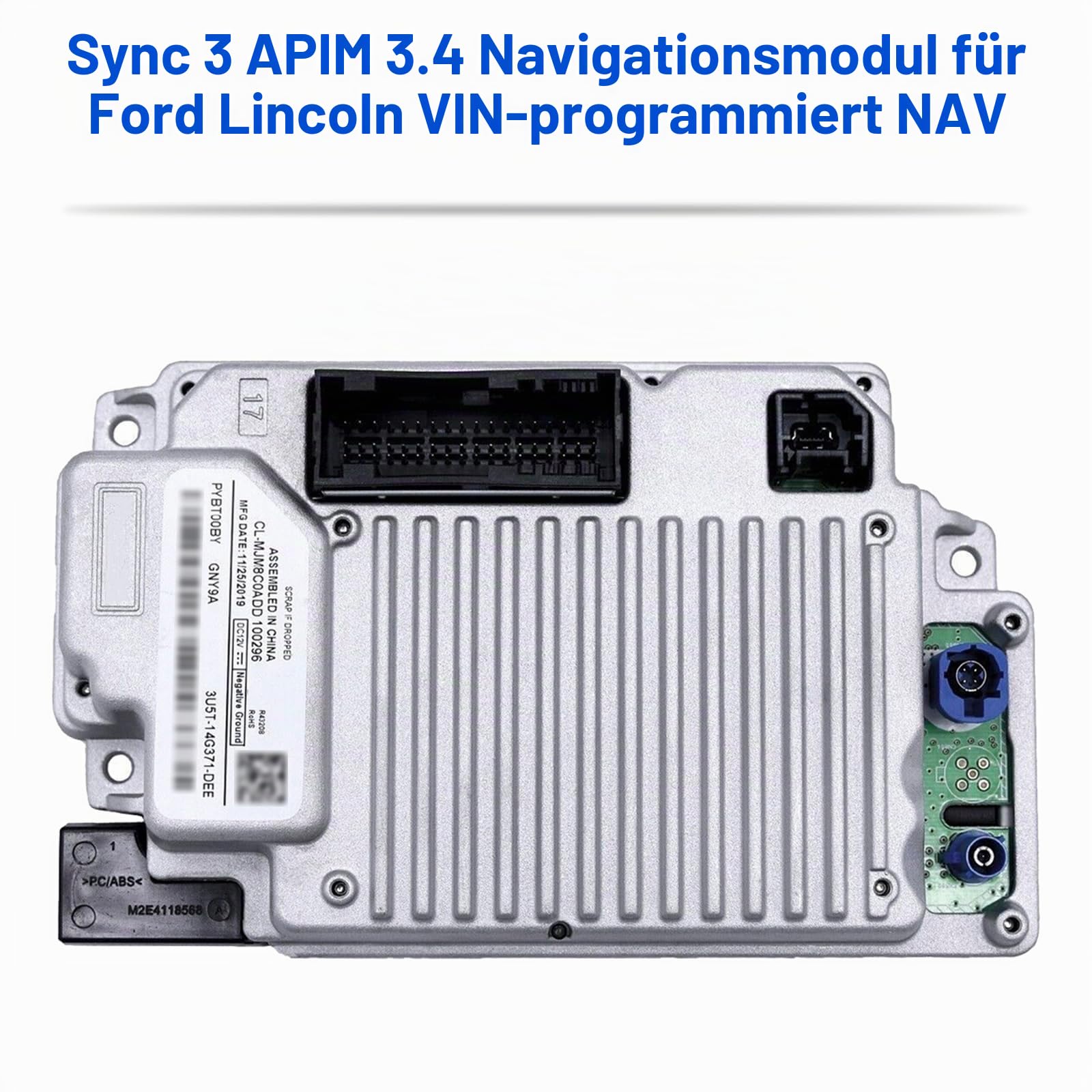 Sync 3 APIM 3.4 Navigation Module für Ford Lincoln Vin Programmed NAV