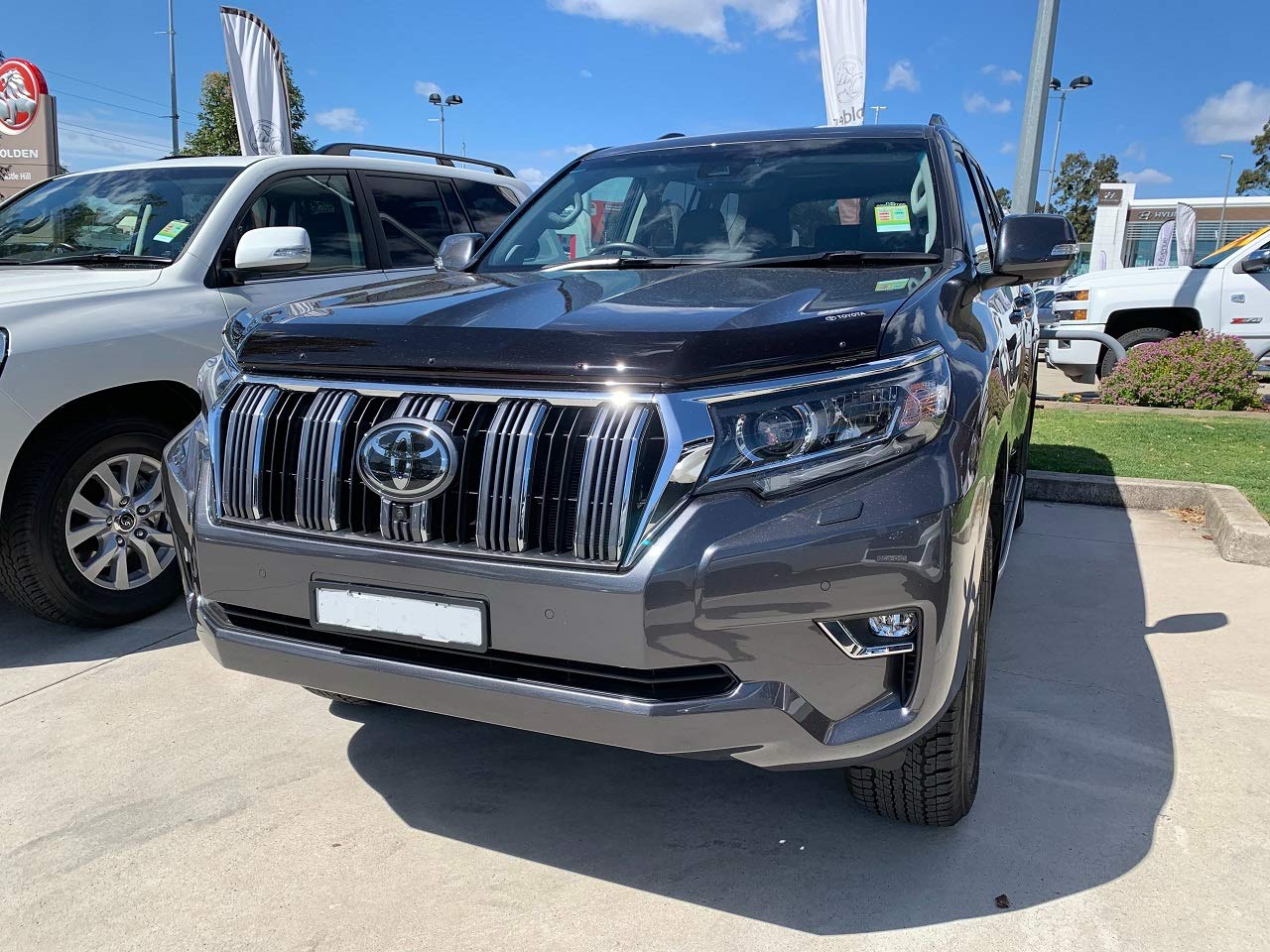 Amazon | 150プラド後期 豪州トヨタ純正バグガード ランドクルーザー