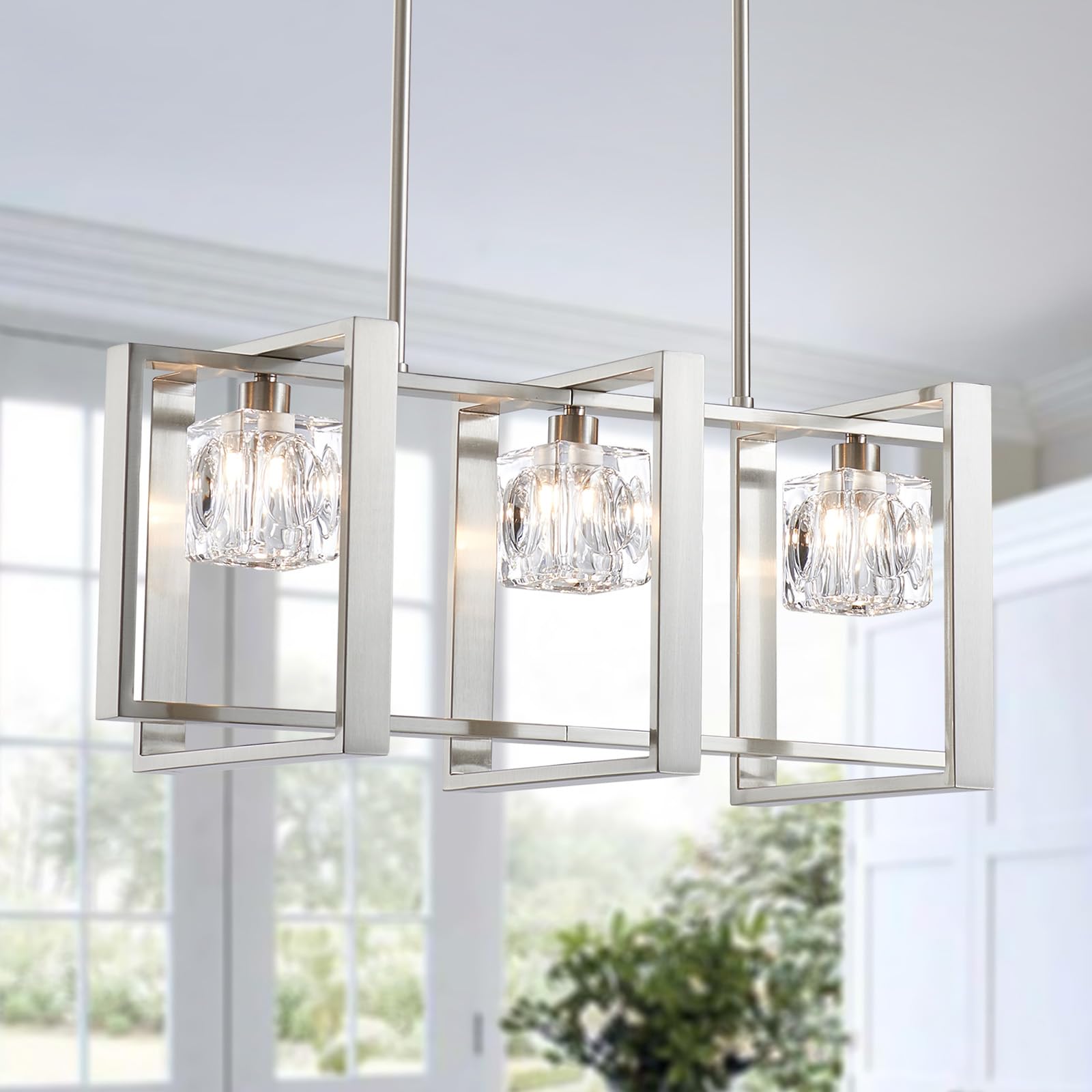 Photo 1 of WUZUPS 3-Light Chandelier Pendant Light