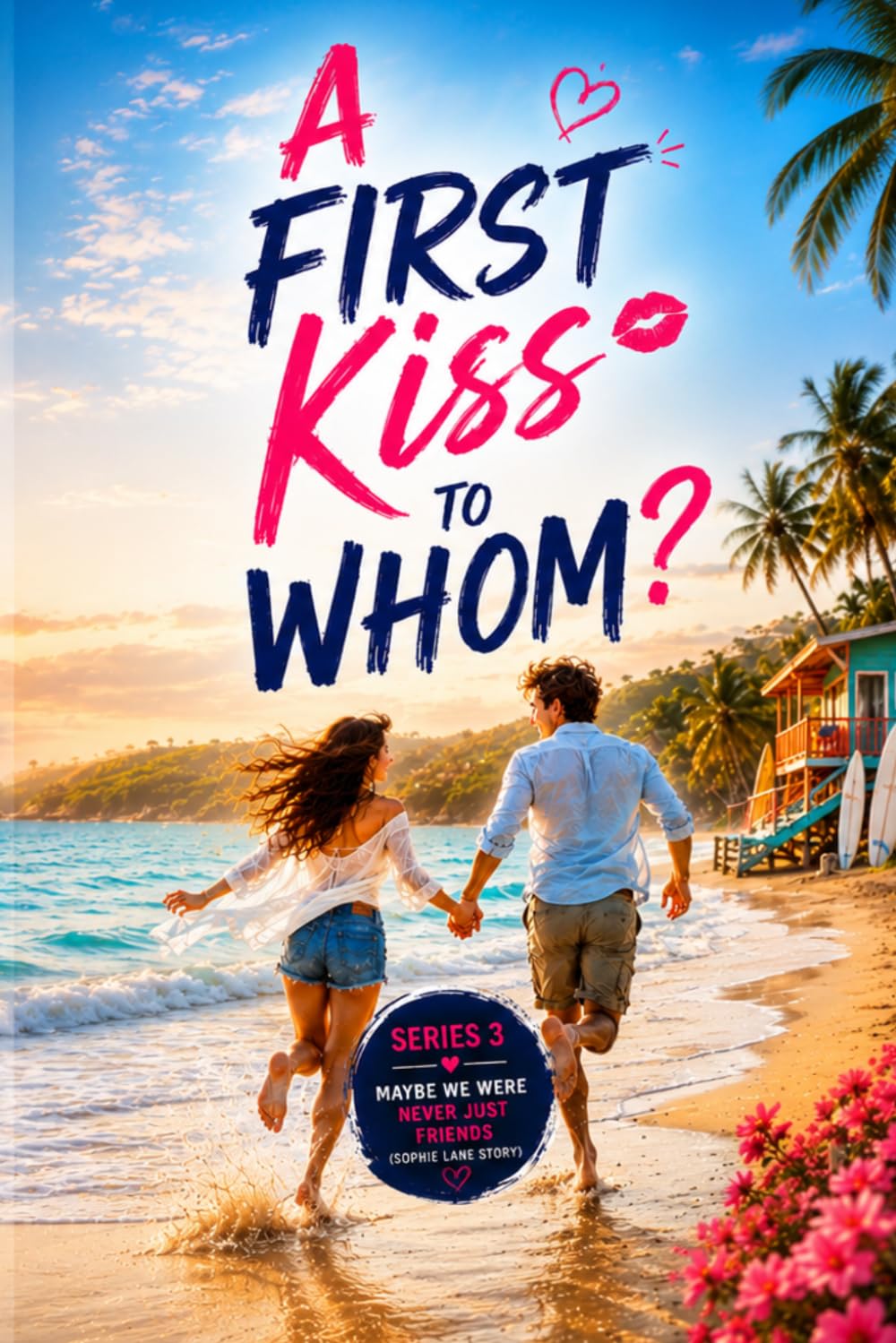 A FIRST KISS TO WHOM?: MAYBE WE WERE NEVER JUST FRIENDS (Sophie Lane Story) (The Kiss Theory)