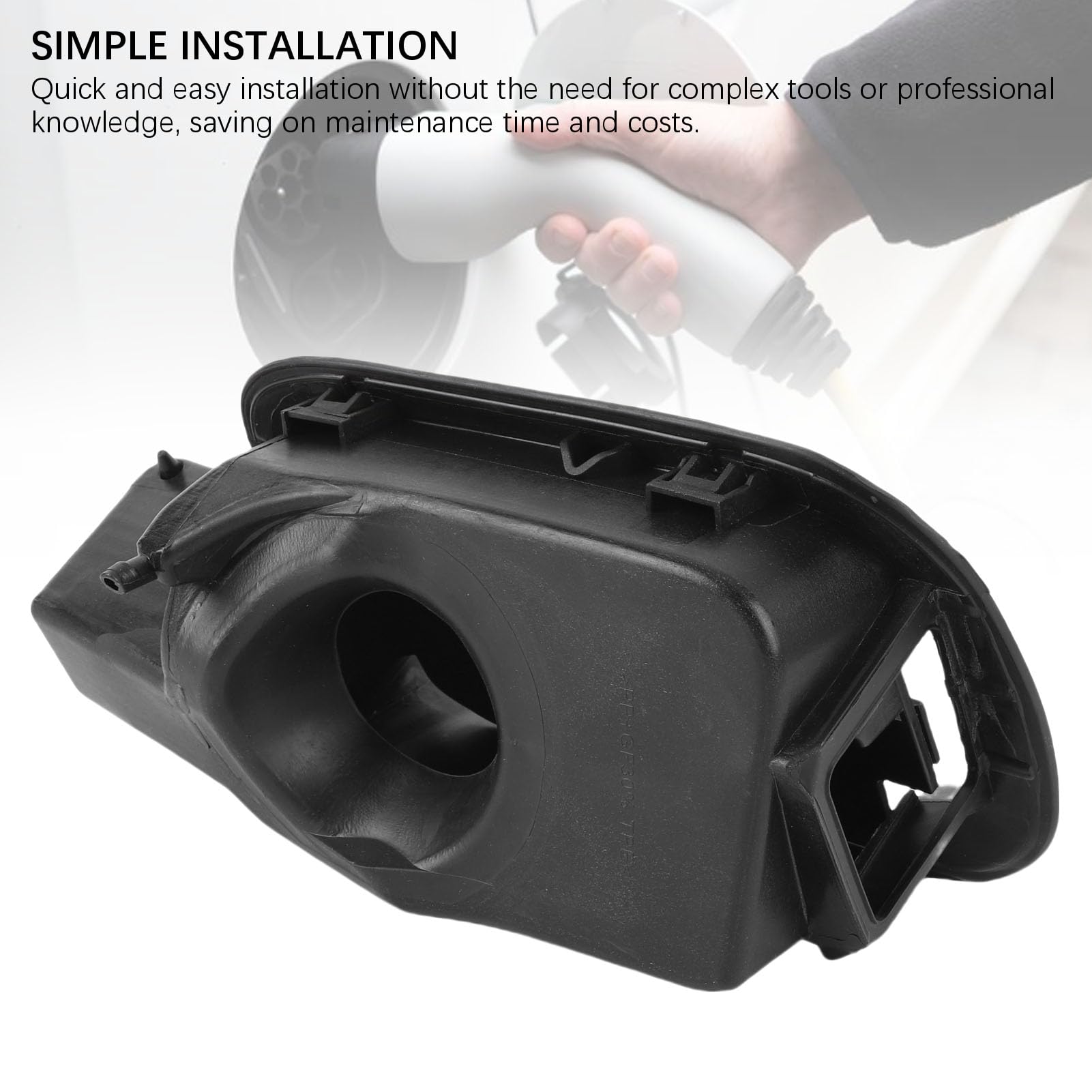 Alloggiamento dello Sportello del Bocchettone di Rifornimento del Carburante Ad Alta Resistenza 68161542AI Sedile Interno del Tappo per i Proprietari di SUV per Auto Materiale Plastico Premium