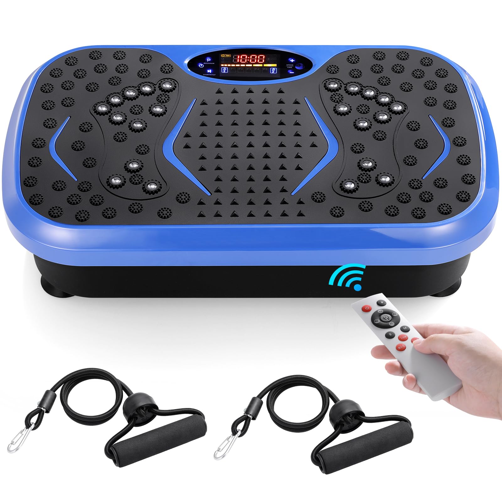 Skandika Vibrationsplatte Vibration Plate V3000 Mit Widerstandsbändern
