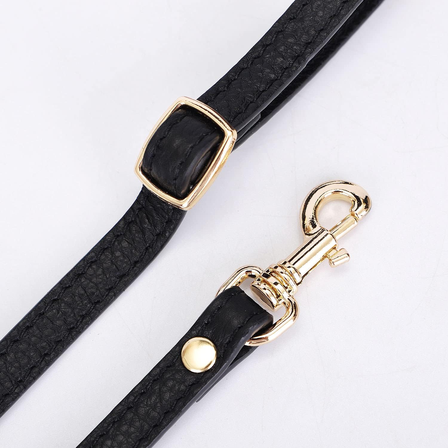 VanEnjoy Adjustable Genuine Leather Crossbody Straps Replacement - Width 1/2“, Length 25”-51” - Image 4